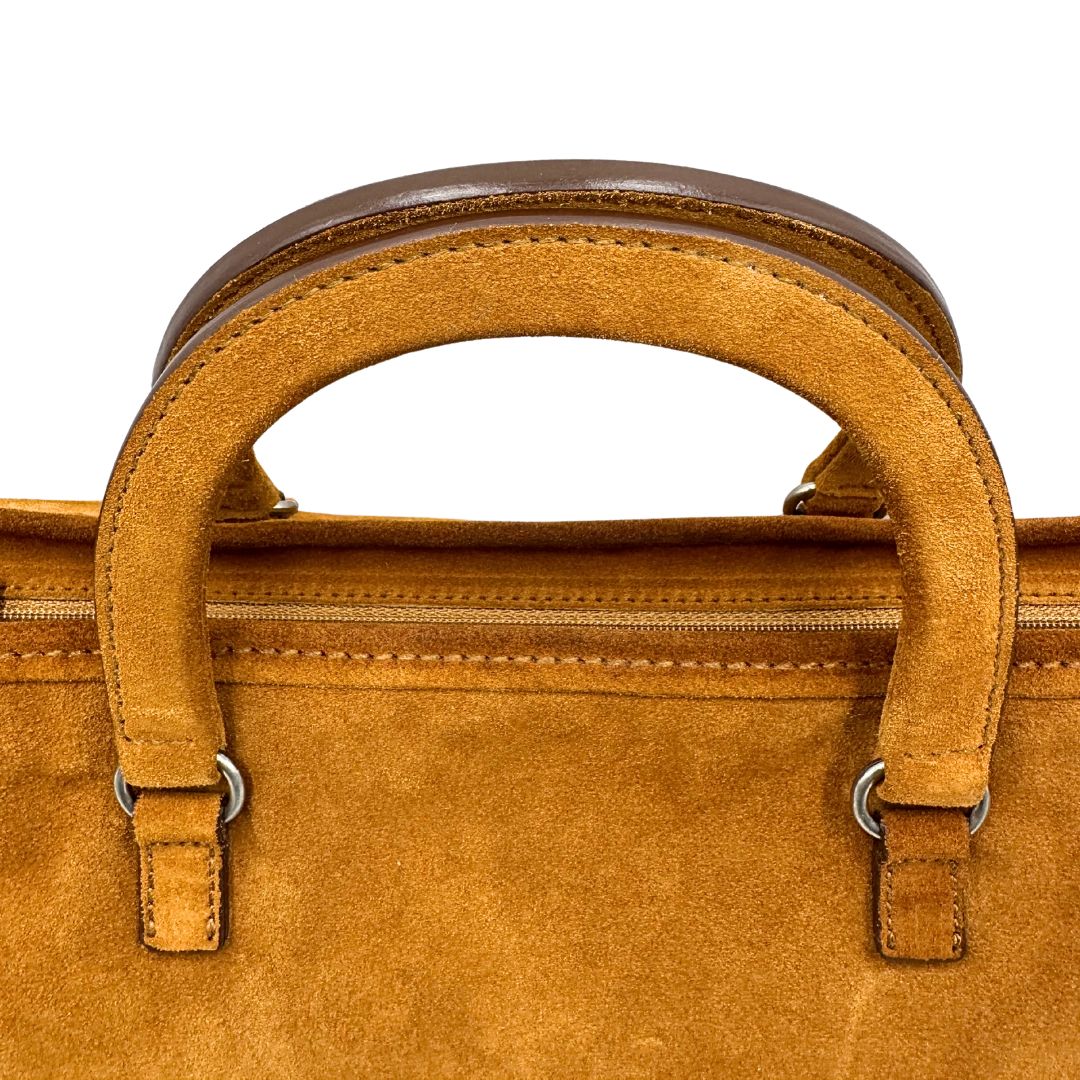 Borsa Prada scamosciata