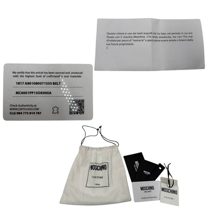 Cintura Moschino tg. 38