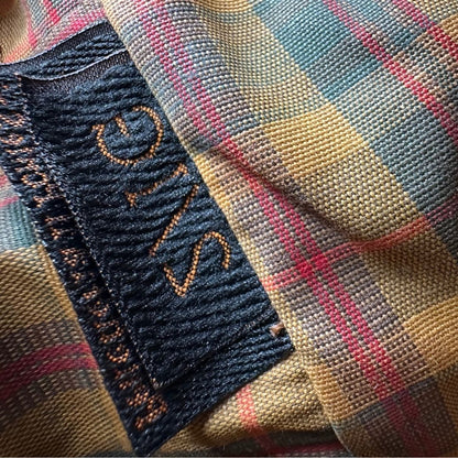 interno Borsa The Bridge in pelle marrone con parti metalliche dorate; munita di una tracolla regolabile. Completa di dustbag, di lusso, originale, ottime condizioni. 