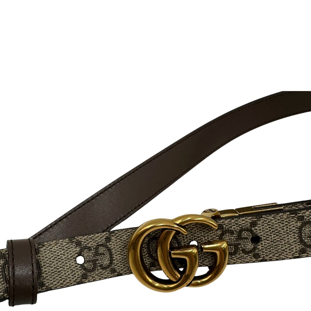 Cintura Gucci Marmont reversibile tg. 40