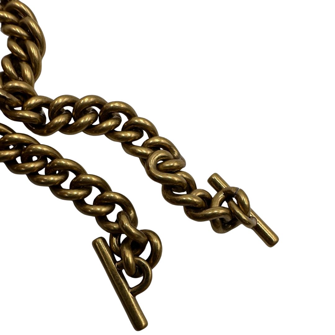  Accessorio tracolla in catena dorata, di lusso, originale, eccellenti condizioni.