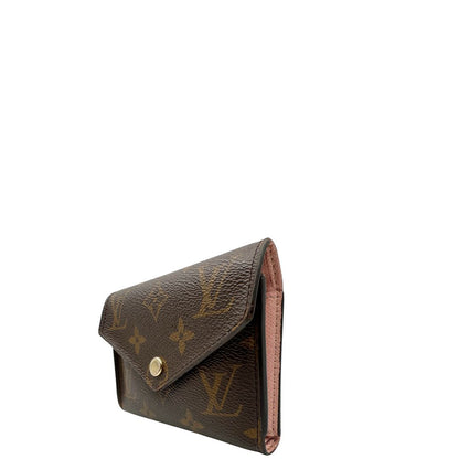 Portafoglio Louis Vuitton in canvas marrone monogram con parti metalliche dorate. Completo di scatola, di lusso, originale, ottime condizioni.