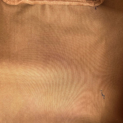 interno Borsa Louis Vuitton in canvas monogram marrone con parti metalliche dorate; munita di doppi manici stondati, da portare a mano. Completa di dustbag, lucchetto e chiavi, di lusso, usato, ottime condizioni. 