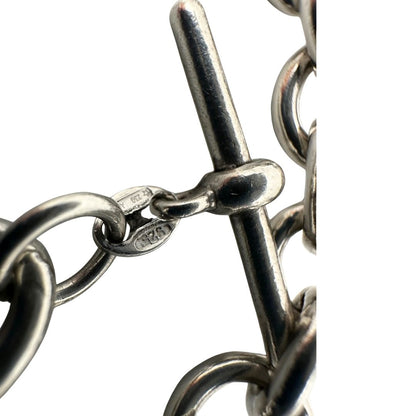 Bracciale Tiffany&Co. in argento 925 con ciondolo quadrifoglio. Full set, di lusso, originale, ottime condizioni, usato.