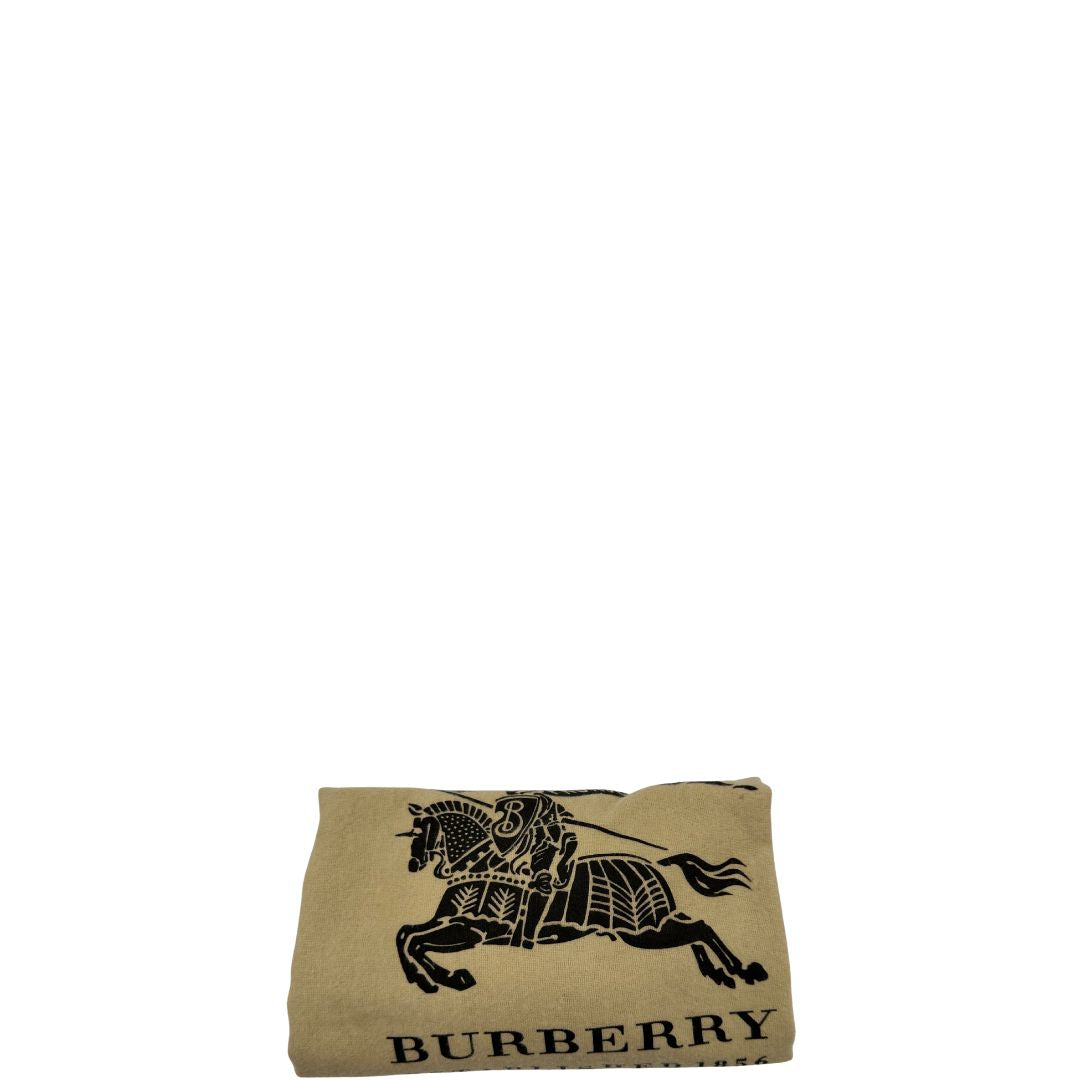 dustbag  Borsa Burberry in canvas trama tartan sui toni del beige con finiture in pelle nere e parti metalliche dorate; munita di doppi manici, indossabile a spalla. Munita di pochette estraibile. Completa di dustbag, di lusso, originale, ottime condizioni, usata.