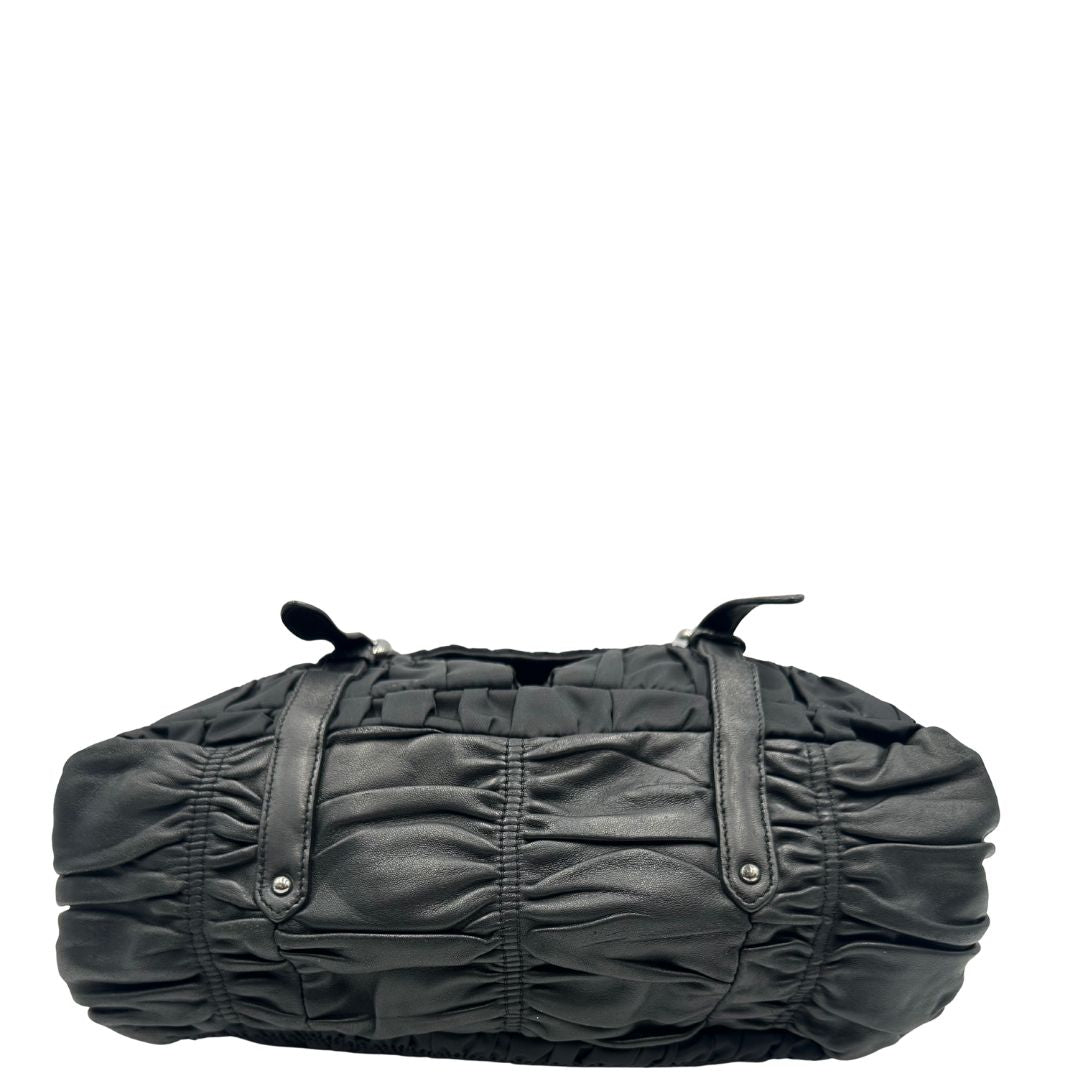 Cartella Prada Nylon Goffrata