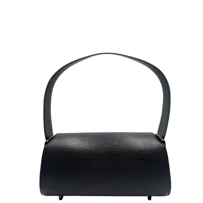 retro  Borsa Louis Vuitton in pelle epi nera munita di un manico singolo, indossabile a spalla. Completa di dustbag, di lusso, originale, ottime condizioni, usata. 