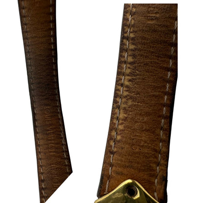  Bracciale Louis Vuitton in canvas marrone monogram e dettagli metallici dorati. Full set, di lusso, originale, ottime condizioni, usato.