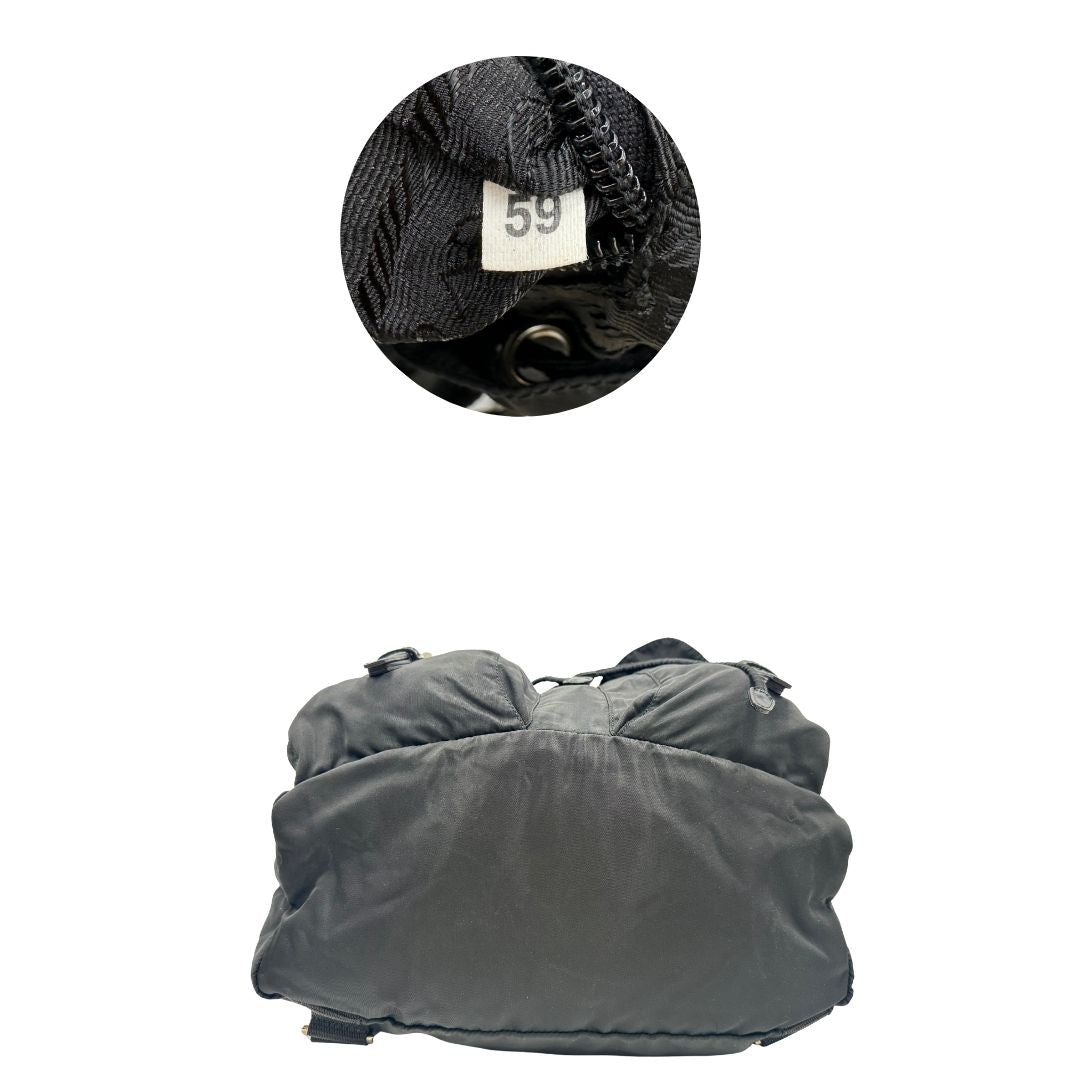 Zaino Prada nylon nero