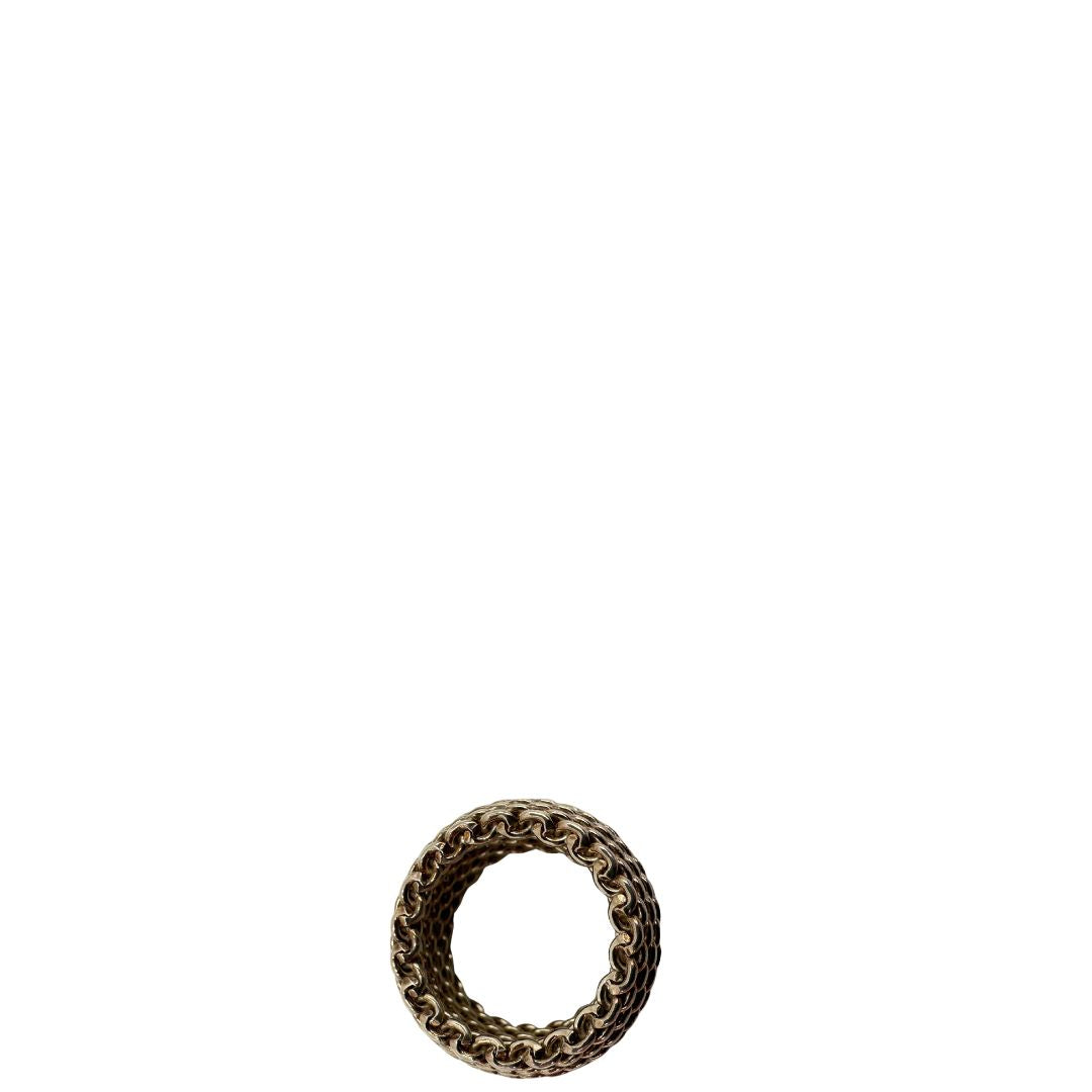  Anello Tiffany&Co. in argento sterling 925 con motivo a intreccio. Munito di sacchetto, di lusso, originale, ottime condizioni, usata.