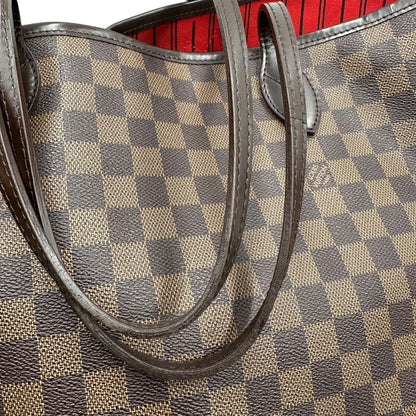 manici  Neverfull LV Damier Ébène nella versione GM, di lusso, ottime condizioni, usata, originale. 