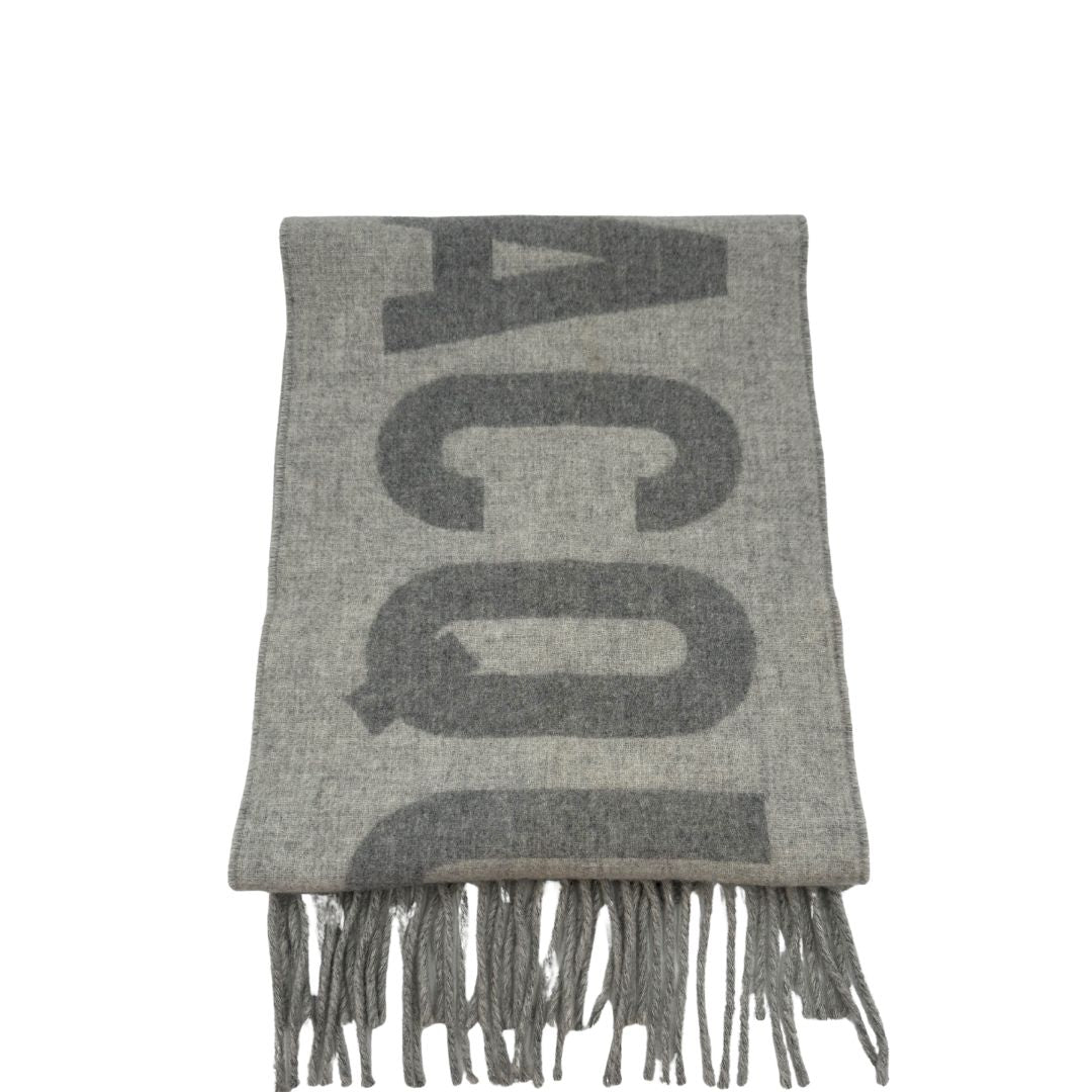 Sciarpa Jacquemus grigia