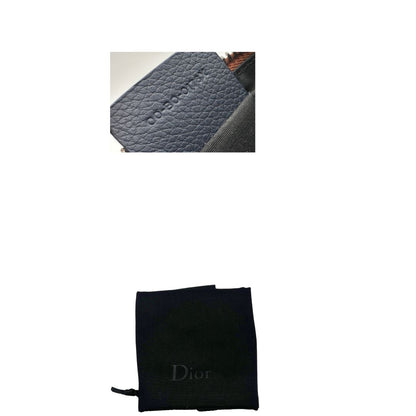 dustbag Dior pochette in pelle martellata color cognac, di lusso, originale, eccellenti condizioni,  usata