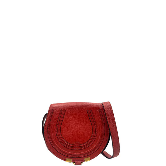 Front Borsa Cloe Marcie in pelle color Terra di siena , originale, usata, di lusso, in ottime condizioni