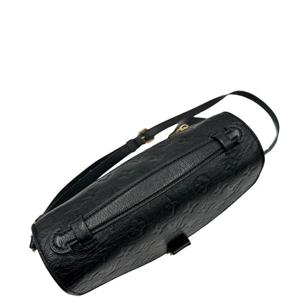 manico Louis Vuitton Mètis in pelle monogram empreinte con hardware dorato, di lusso, originale, ottime condizioni, usata. 