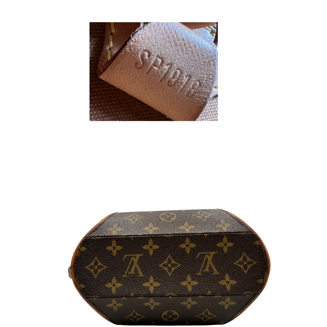 base Borsa Louis Vuitton nella versione PM realizzata in tela monogram marrone con finiture in vacchetta naturale, di lusso, originale, usata, ottime condizioni. 