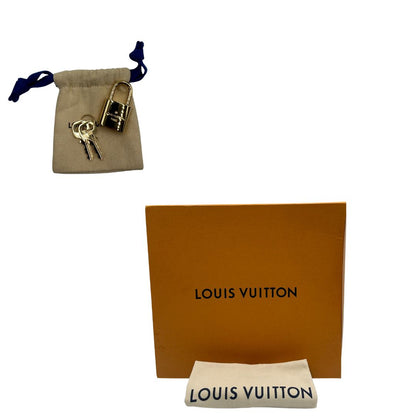 corredo Borsa LV in canvas marrone monogram, con parti metalliche dorate, di lusso, originale, ottime condizioni, usata. 