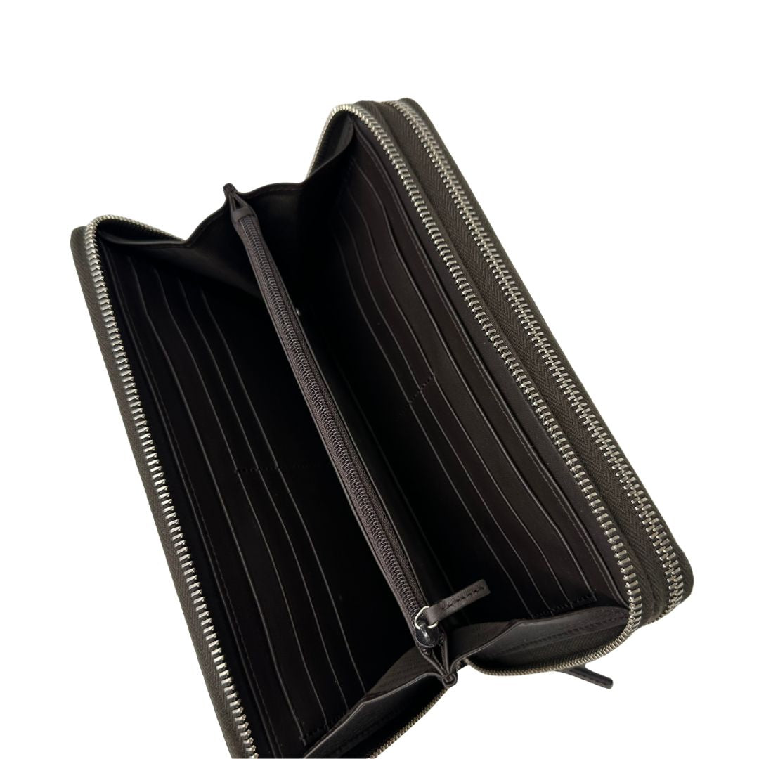 Pochette Portadocumenti Gucci Microguccissima marrone