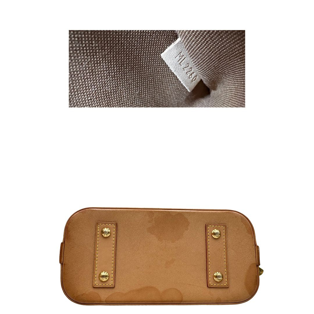 base  Louis Vuitton Alma in tela monogram nella versione BB, di lusso, originale, ottime condizioni, usata. 