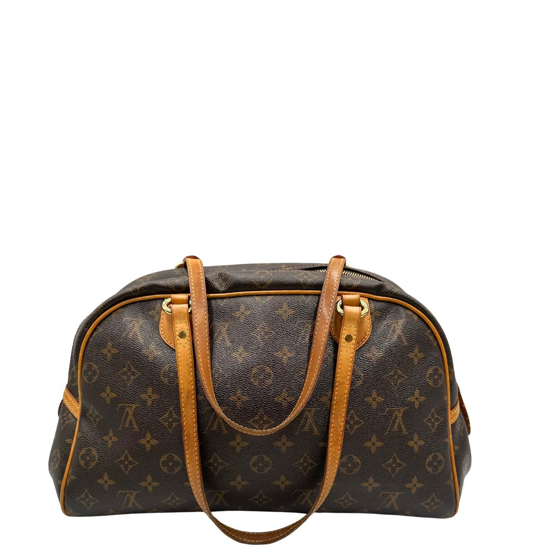 Retro, Borsa Louis Vuitton Montorgueil realizzata in tela Monogram con hardware dorato. 