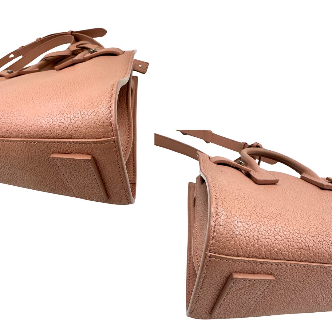 angoli  Sac De Jour in pelle rosa nella versione baby, di lusso, originale, ottime condizioni, usata. 