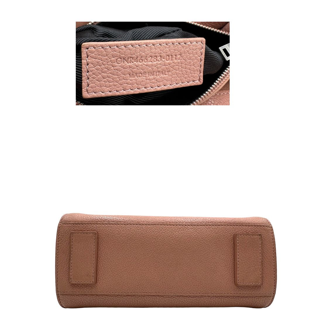 base  Sac De Jour in pelle rosa nella versione baby, di lusso, originale, ottime condizioni, usata. 