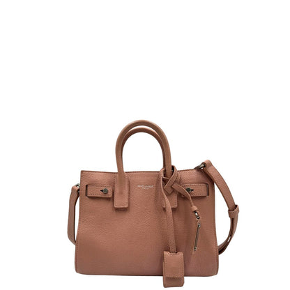 front  Sac De Jour in pelle rosa nella versione baby, di lusso, originale, ottime condizioni, usata. 