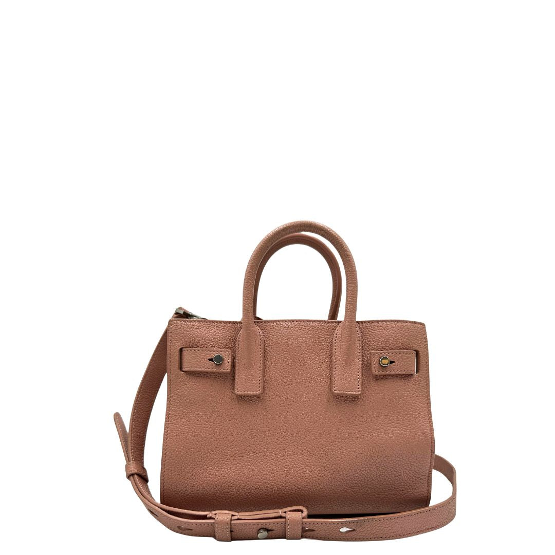 retro  Sac De Jour in pelle rosa nella versione baby, di lusso, originale, ottime condizioni, usata. 