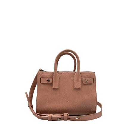 retro  Sac De Jour in pelle rosa nella versione baby, di lusso, originale, ottime condizioni, usata. 