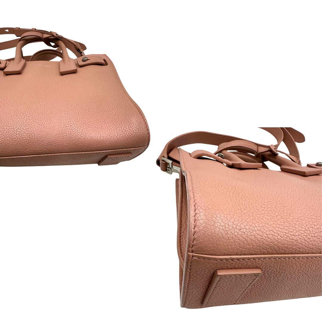 angoli  Sac De Jour in pelle rosa nella versione baby, di lusso, originale, ottime condizioni, usata. 