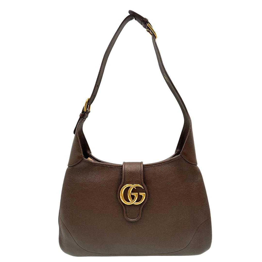 Borsa Gucci Aphrodite medium marrone