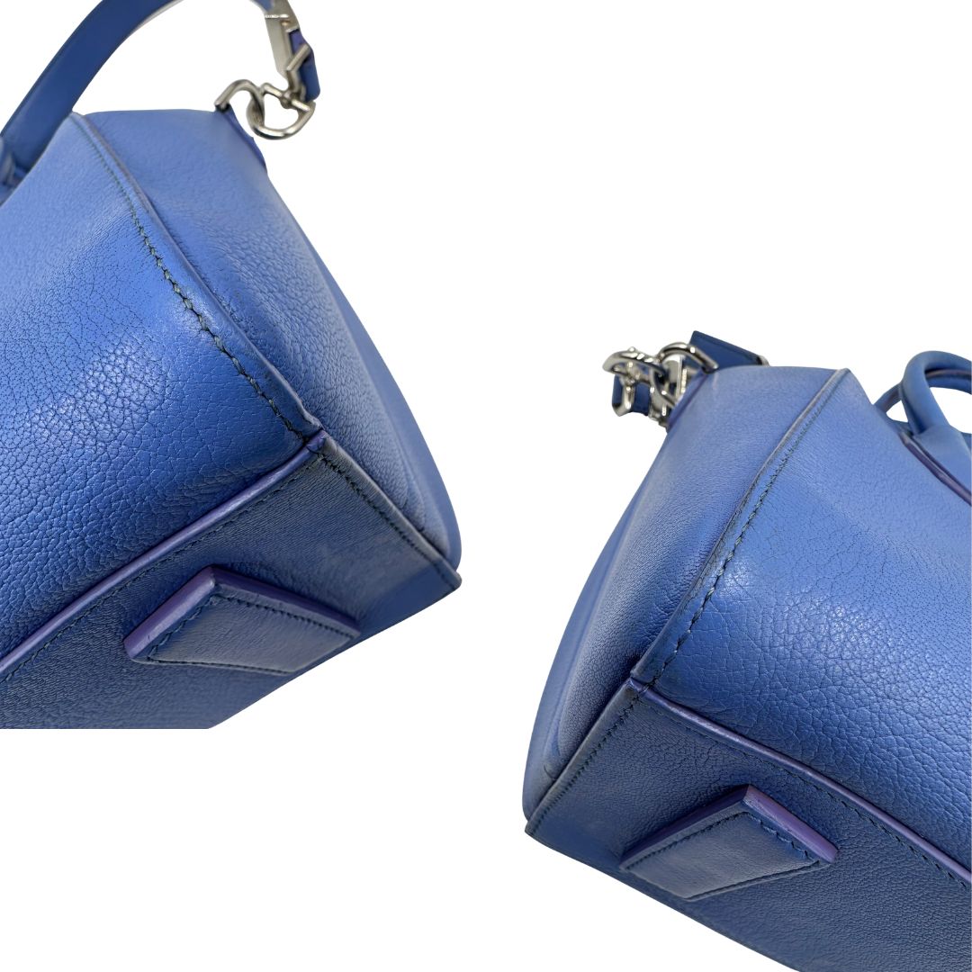 angoli  Borsa Givenchy Antigona nella versione piccola, di lusso, originale, usata, ottime condizioni. 