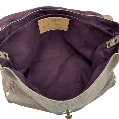 interno Postina Zanellato nella versione media impreziosita da trama animalier, di lusso, originale, ottime condizioni, usata. 