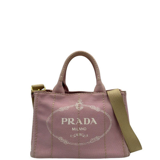 Tote Prada Canapa rosa