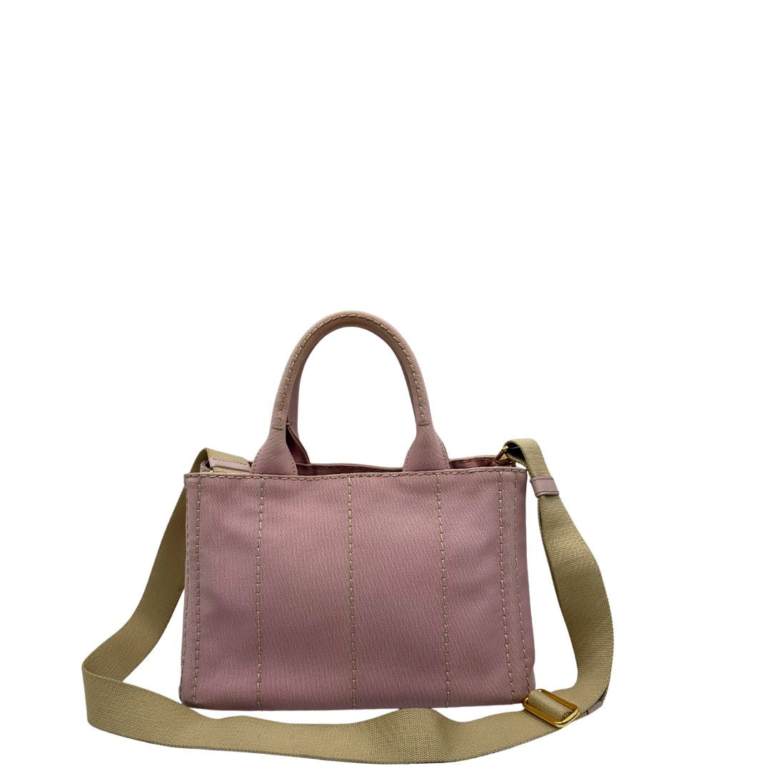 Tote Prada Canapa rosa