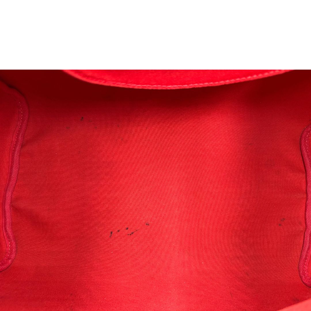 Interno, Louis Vuitton Speedy in tela Damier Ébène marrone e hardware dorato. Originale, usato, di lusso, in buone condizioni.