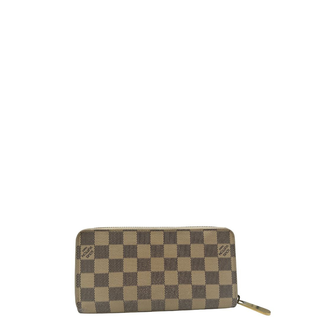 retro  Louis Vuitton portafoglio in canvas damier azur, di lusso, originale, ottime condizioni,  usato. 