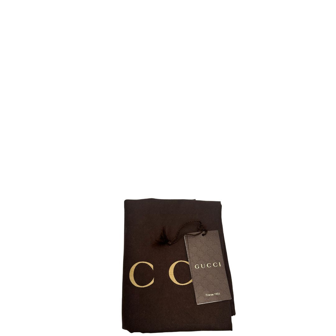 dustbag Borsa Gucci bamboo color fango con doppi manici bamboo, di lusso, originale, ottime condizioni, usata, originale. 