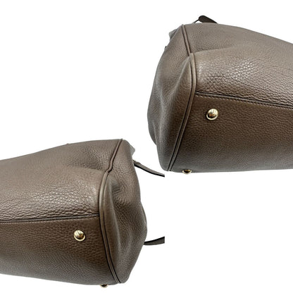 angoli Borsa Gucci bamboo color fango con doppi manici bamboo, di lusso, originale, ottime condizioni, usata, originale. 