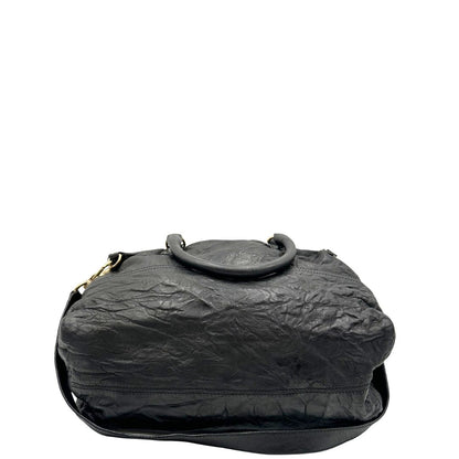 base Borsa Givenchy Pandora in pelle effetto invecchiato, di lusso, originale, ottime condizioni, usata. 