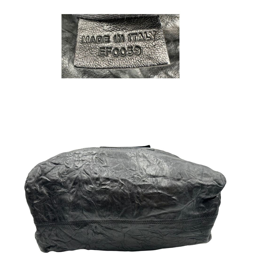 base Borsa Givenchy Pandora in pelle effetto invecchiato, di lusso, originale, ottime condizioni, usata.