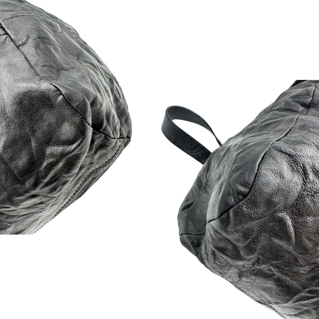 angoli Borsa Givenchy Pandora in pelle effetto invecchiato, di lusso, originale, ottime condizioni, usata. 