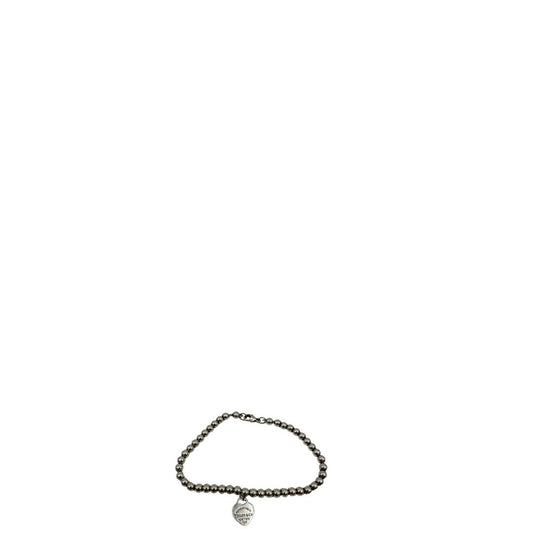 Bracciale Tiffany&Co. in argento 925 con ciondolo heart, di lusso, originale, ottime condizioni, usata.