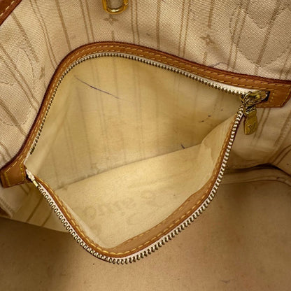 interno Louis Vuitton neverfull pm damier azur . 
