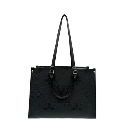 front  Louis Vuitton OnTheGo nella versione MM in morbida pelle monogram Empreinte, di lusso, originale, ottime condizioni, usata. 