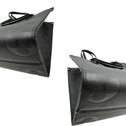 angoli  Louis Vuitton OnTheGo nella versione MM in morbida pelle monogram Empreinte, di lusso, originale, ottime condizioni, usata. 