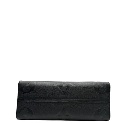 base  Louis Vuitton OnTheGo nella versione MM in morbida pelle monogram Empreinte, di lusso, originale, ottime condizioni, usata. 