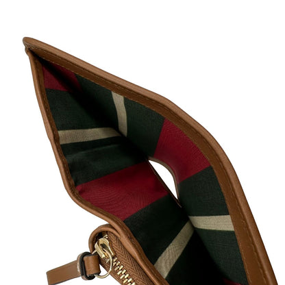 Portafoglio Gucci con trama GG Supreme, di lusso, originale, ottime condizioni, usato.