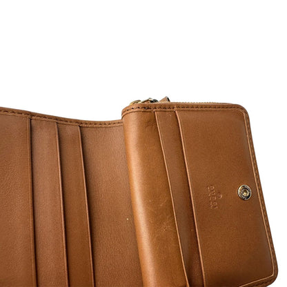 Portafoglio Gucci con trama GG Supreme, di lusso, originale, ottime condizioni, usato.