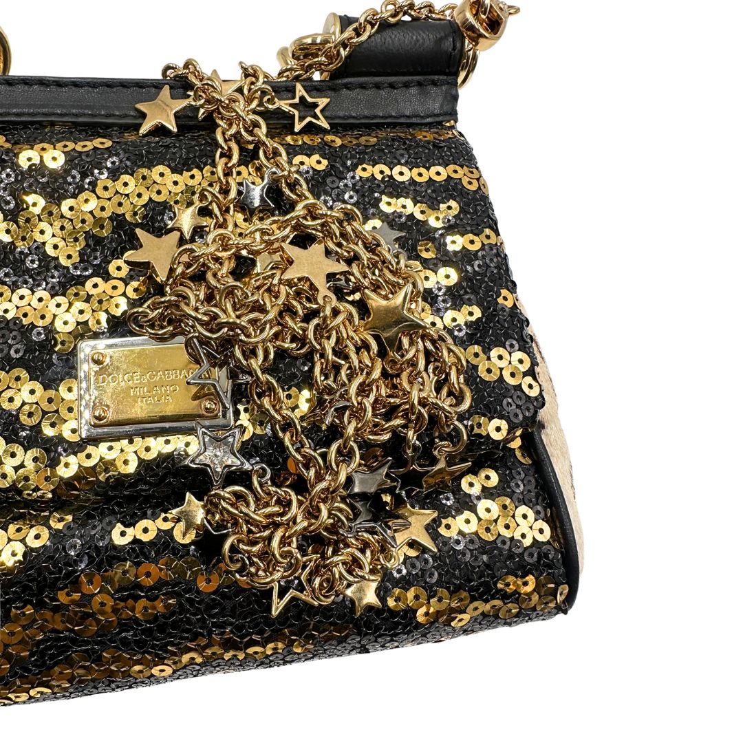 Borsa Dolce & Gabbana Miss Sicily paillettes